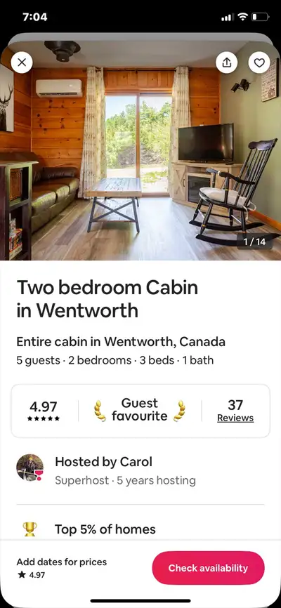 Your family will love this two bedroom ski cottage 5 minutes from the hill. Pet friendly, Looking to...