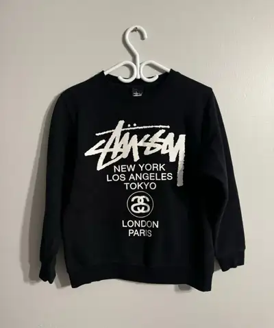 Stussy Big Logo Crewneck Sweatshirt Women’s Streetwear, View more