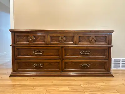 Vintage Oak Wood dresser By Sklar Pepplar (CAN DELIVER), View more