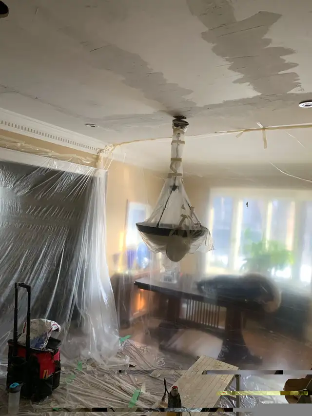 SAME DAY- Drywall Repair, Popcorn fix, Mold Repair, Water Damage in Drywall & Stucco Removal in Oshawa / Durham Region - Image 10