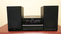 Sony CMT-BX20i Micro Component Stereo System with speakers