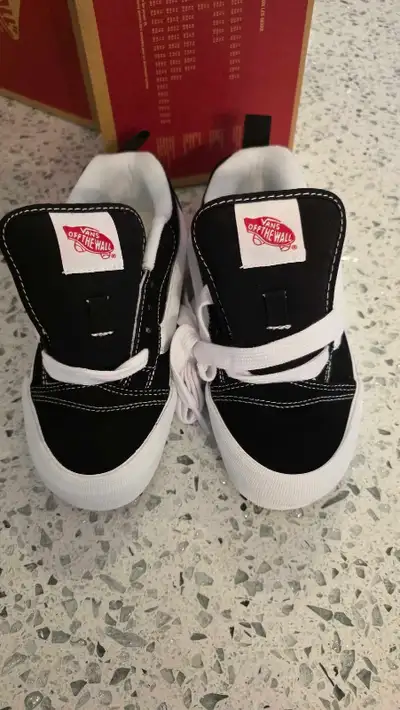 Vans Knu Skool black sneakers size 5.0 Women (3.5M), View more