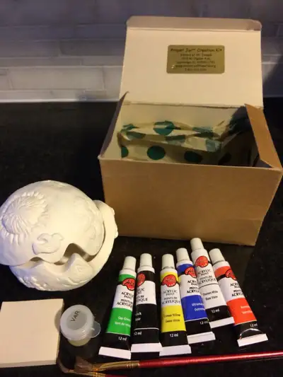 Spiritual painting activity. See pics for all materials included. Never used. Pick up only in King C...