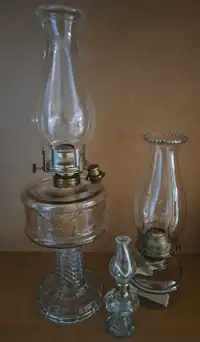 Coil Oil Lamps – Antique