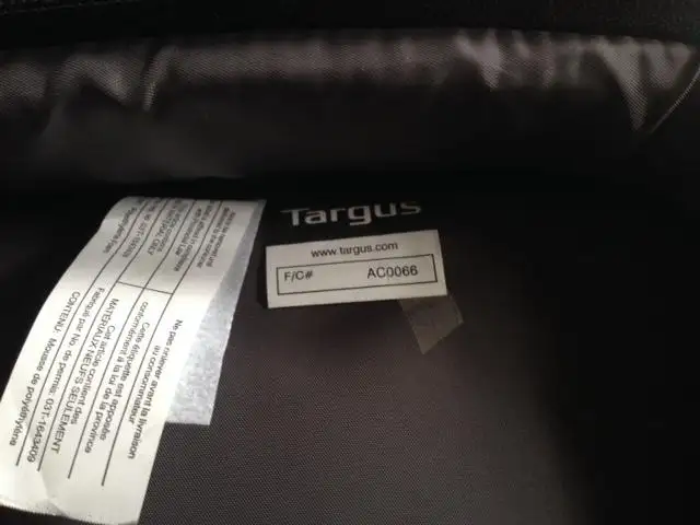 TARGUS Laptop Black Bag Computer Notebook Carrying Case Bag in Laptop Accessories in Markham / York Region - Image 7