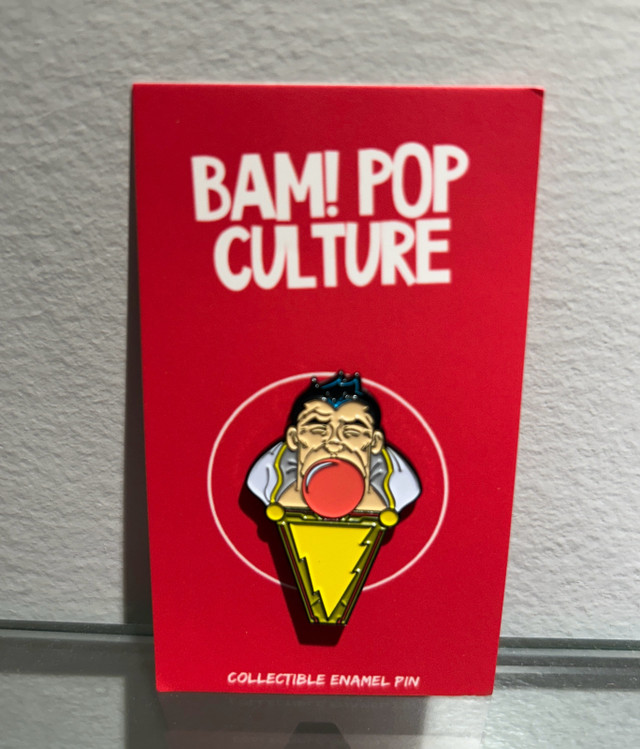 Shazam! Collectible Enamel Pin in Arts & Collectibles in Brantford