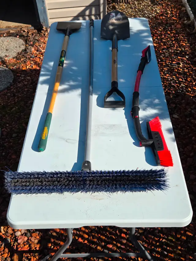 Yard tools, snow brush, food warmer, wire harness each62863261972609122