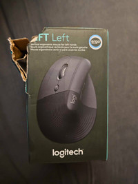 Brand New Logitech Lift Left Handed Vertical Ergonomic Wireless 