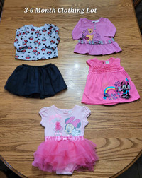 3-6 Month Baby Girls Clothing Lot - St.Thomas 