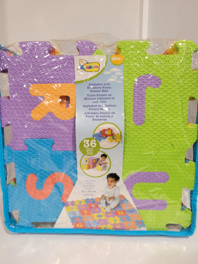 Bruin Kids Alphabet and Numbers Foam Puzzle Mats | Toys | Mississauga /  Peel Region | Kijiji