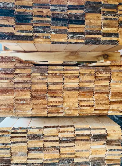 white pine, tongue and groove. , View more