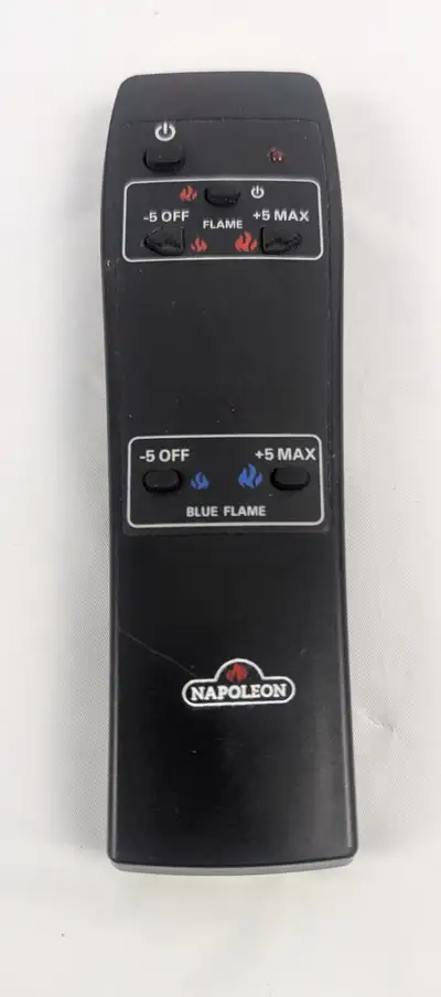 Napoleon Red Blue Flame 6 Btn OFF MAX Fireplace Remote Control, View more