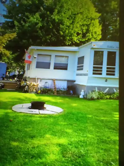 Lot 124 at Clearville Park. 20 minutes east of Blenheim. Off hwy 3 right on lake Erie. It is a beaut...
