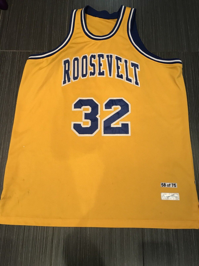 Limited Julius Erving Roosevelt High School Basketball Jersey in Arts & Collectibles in City of Toronto - Image 2