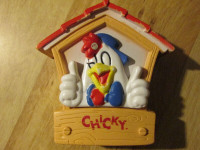 KFC Chicky Plastic Toy Bank Vintage Kentuky Fried Chicken Rare