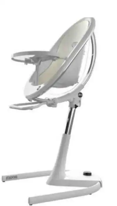 Mima Moon 2G Crystal High Chair, White, View more