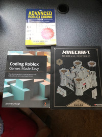 All for $20: Coding Roblox/Minecraft books 