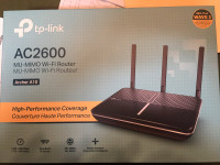 Wi-fi wireless router. TP-Link AC2600