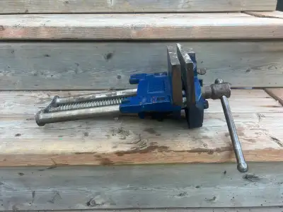 7” master craft woodworking vice , View more
