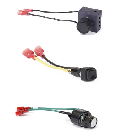 CONTROL SWITCHES FOR A KOZI PELLET STOVE (STANDARD CONTROLS), View more