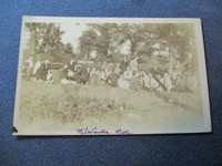 1920'S REAL PHOTO POSTCARD OF GROUP OF PEOPLE-MILWAUKEE-VINTAGE!