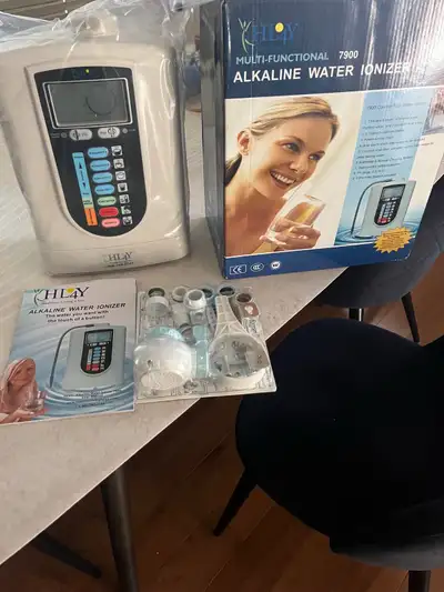 Brand new alkaline walter ionizer, $200; pick up at 84th Avenue, Langley, BC