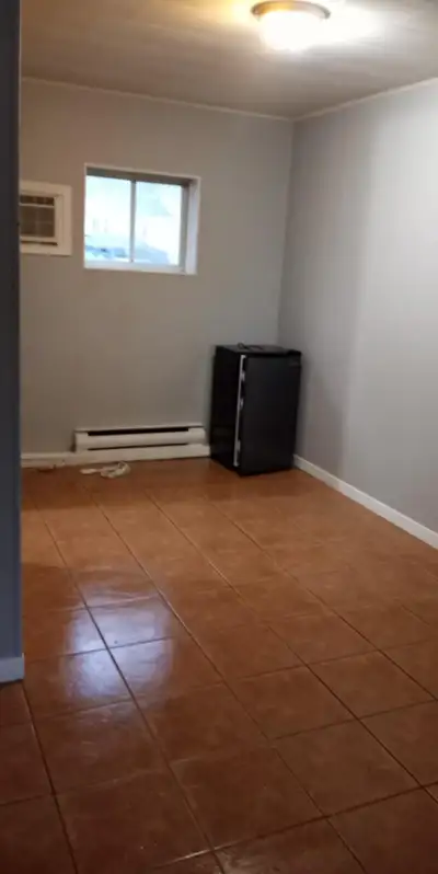 unfurnished motel room available immediately