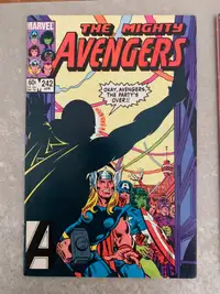 The Avengers # 242, 246, 249, 252 and 254
