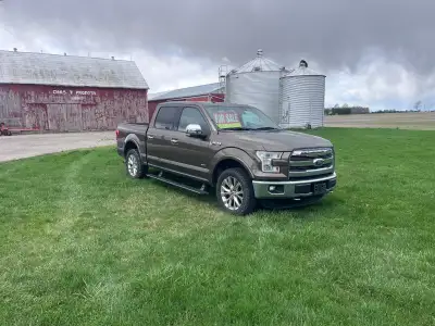 2015 F-150 Lariat 4x4 for sale. Heated and cooled front seats, heated rear seats, heated steering wh...