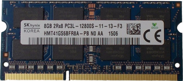 Laptop memory 8GB PC3L SODIMM memory in Laptops in Winnipeg