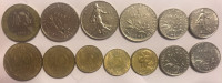 COIN MONEY from FRANCE, HUNGARY, SWITZERLAND, TUNISIA and more