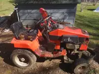 Ariens lawn tractor with attachments 