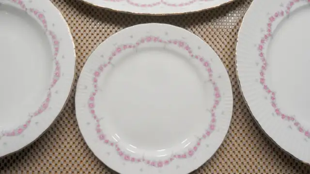 Vintage Fine Porcelain China 45 set - New, Mint in Kitchen & Dining Wares in St. Catharines - Image 3