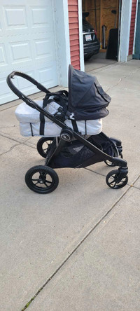 City Select Baby Jogger double stroller.