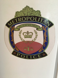 Metropolitan Police Magnetic Prop Decal