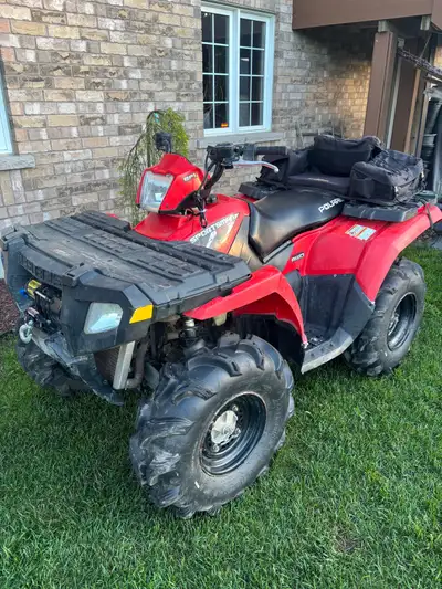 2010 Polaris Sportsman 800 EFl runs and drives very strong great motor ONLY HAS 1800KM all four bran...