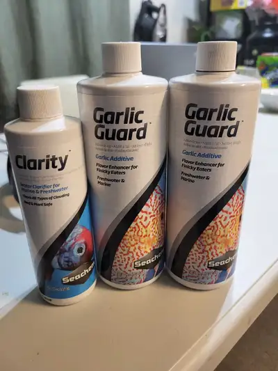 Clarity and Garlic guard for fish aquarium, View more