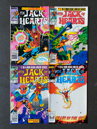 The Jack Of Hearts # 1-4 (COMPLETE 1984 Marvel Limited Series)