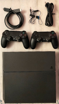 Sony PlayStation 4 PS4 500GB Black CUH-1215A - $250