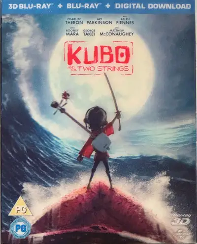 - Kubo and the Two Strings : 2D Blu-ray disc (3D disc not included). Slipcover included $7 Listed be...