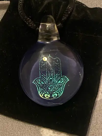 Hamsa necklace, View more