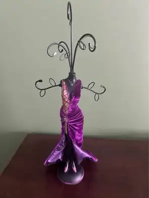 Mannequin style jewelry holder, View more