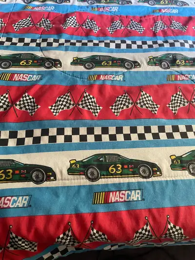 Twin Nascar Comforter, View more