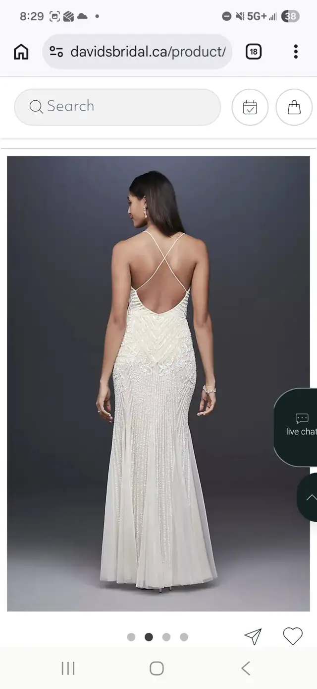 Davids bridal wedding dress in Wedding in Kitchener / Waterloo - Image 3