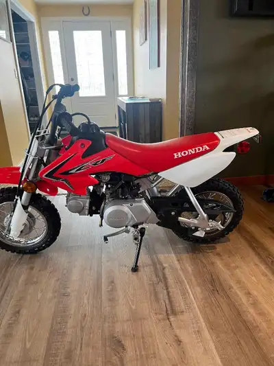Selling my sons Honda Crf50f as he has outgrown it. It has approximately 25 hours on it and has been...