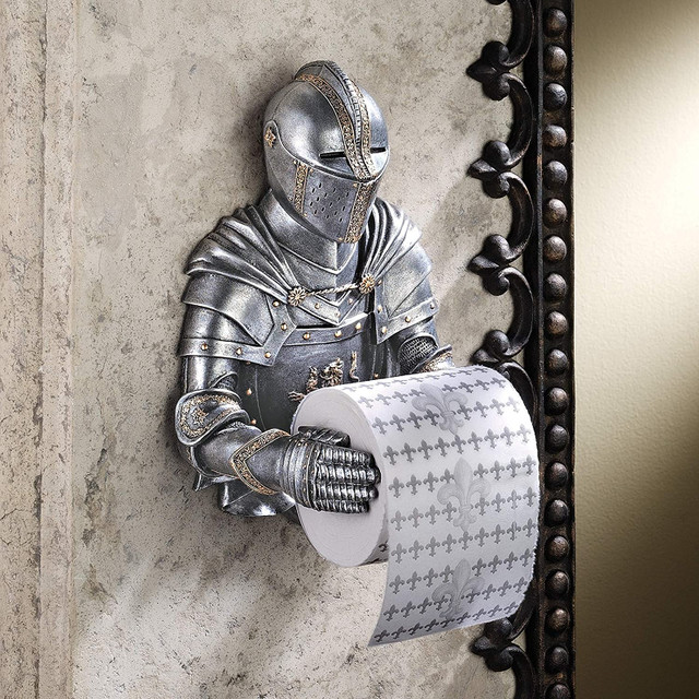 A Knight to Remember - Medieval Knight Toilet Paper Rolls Holder in Bathwares in Cambridge - Image 2