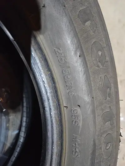Used set of 4 Firestone Winterforce tires About 40% tread left. Good for 1 or 2 more winters. $100.0...