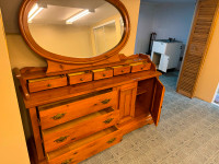 Wooden Dressers with Mirror