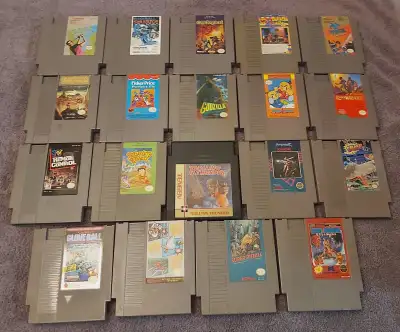 Lots of Original Nintendo NES Games, View more