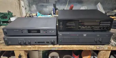 (Cleaned + Sanitized) (Tested, Working - All) .Nakamichi DR-1 Cassette Deck - $500 .NAD are all SOLD...